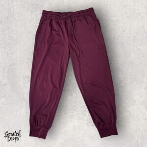 Lou and Grey Track Pants Size Large NWOT PurpleJoggers Women's Comfy Lounge